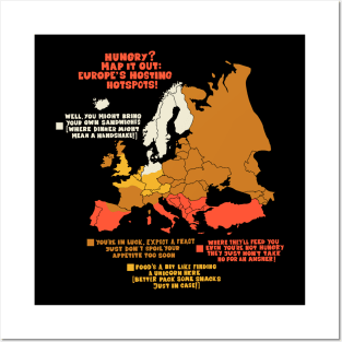 Hosts with the Most or Ghosts for a Toast: Europe´s Feeding frenzy Posters and Art